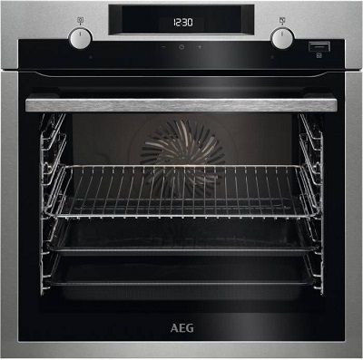 Мултифункционална фурна за вграждане 71л - AEG BCS455020M
