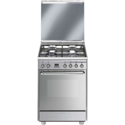 Комбинирана готварска печка 60см - SMEG SCB60MX8