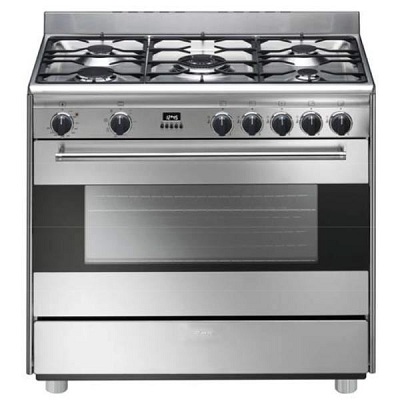 Комбинирана готварска печка 90см - SMEG BG91CTX