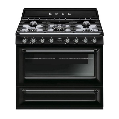 Комбинирана готварска печка 90см - SMEG TR90BL