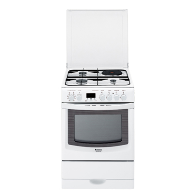 Готварска печка 60 см - HOTPOINT CX61FA(W)