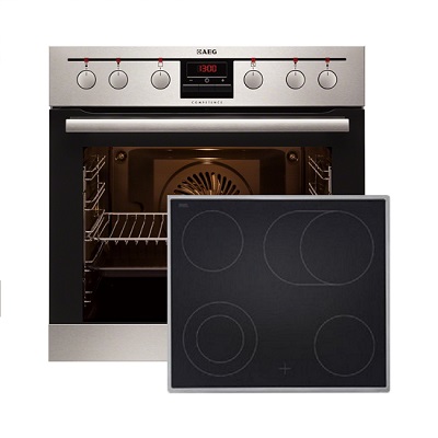Фурна и плот за вграждане AEG - EE3013021M