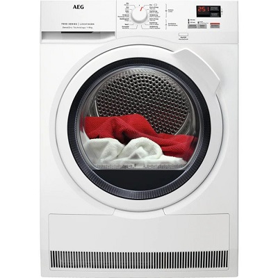 Сушилня кондензаторна 8кг - AEG T7DBP8455W