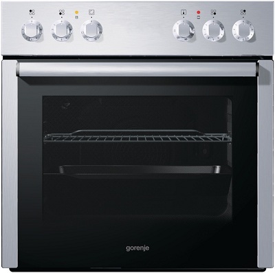 Мултифункционална фурна за вграждане 65л - GORENJE BC7120AX