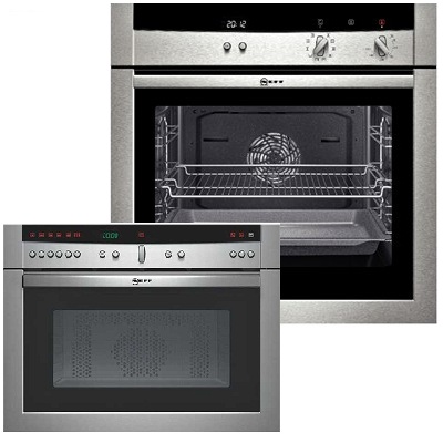 Комплект фурна + микровълнова за вграждане NEFF-B15M42N3EU + C57W40N0
