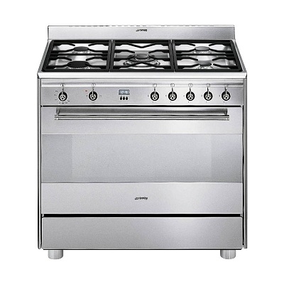 Готварска печка 90см - SMEG SCB91GX