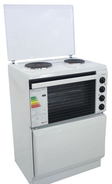 Мини готварска печка 58см - VICOM 2TKMIDI/W