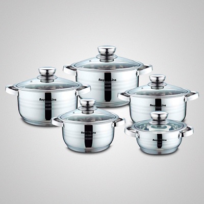 Комплект за готвене 10 части - ROYALTY LINE RL-1003