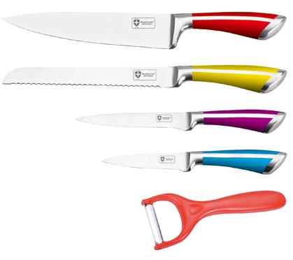 Комплект ножове 5 части - RL SS500COLOR