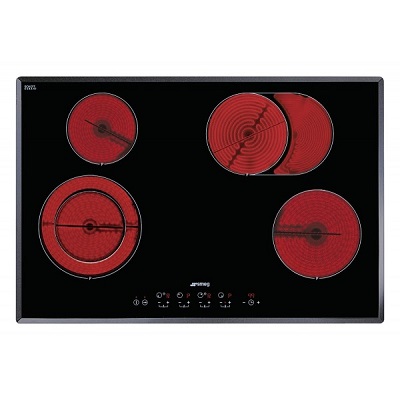 Стъклокерамичен плот 4 зони - SMEG SE384EMTB