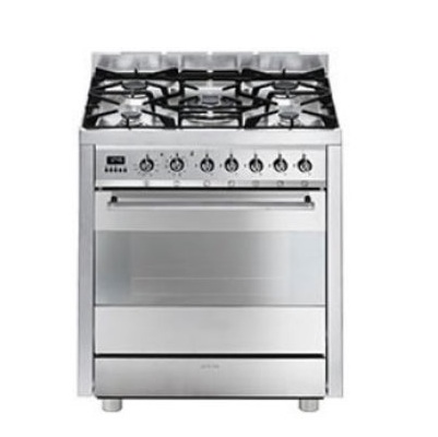 Комбинирана готварска печка 70см - SMEG C7GPX8