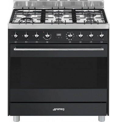 Комбинирана готварска печка 90см - SMEG C9GMA9