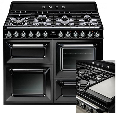 Комбинирана готварска печка 110см - SMEG TR4110BL