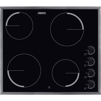 СТЪКЛОКЕРАМИЧЕН ПЛОТ 4 ЗОНИ - ZANUSSI ZEV6140XBA